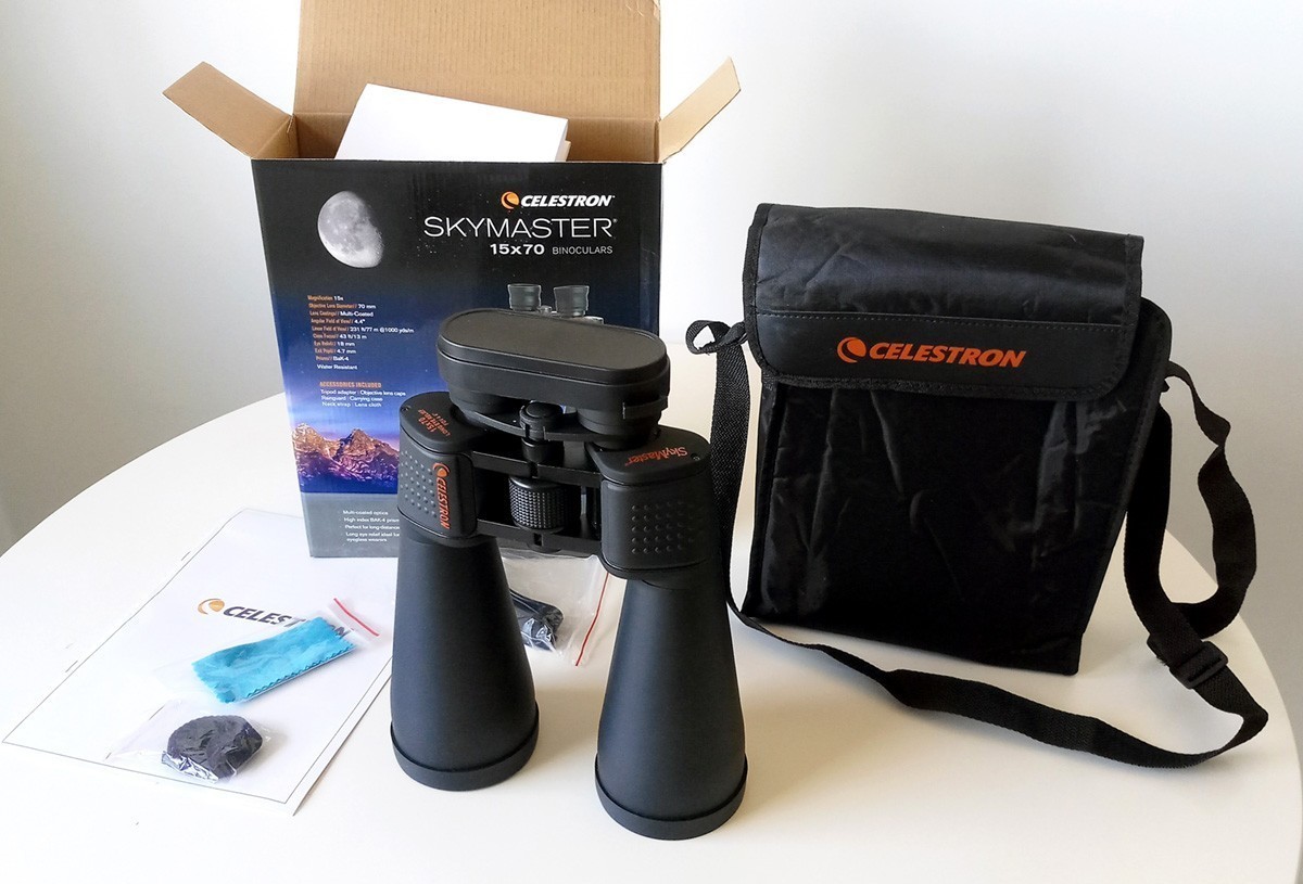 Обзор CELESTRON SKYMASTER 15x70. Бинокль с большой апертурой для ...